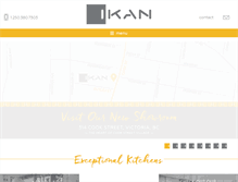 Tablet Screenshot of ikaninstallations.com